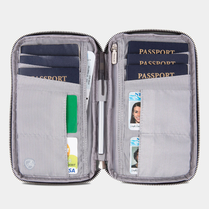 Travelon Étui à Passeport Familial RFID