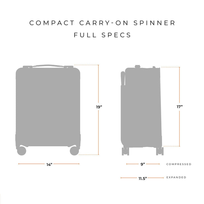 Briggs & Riley NOUVEAU Baseline Bagage de Cabine Compact Spinner