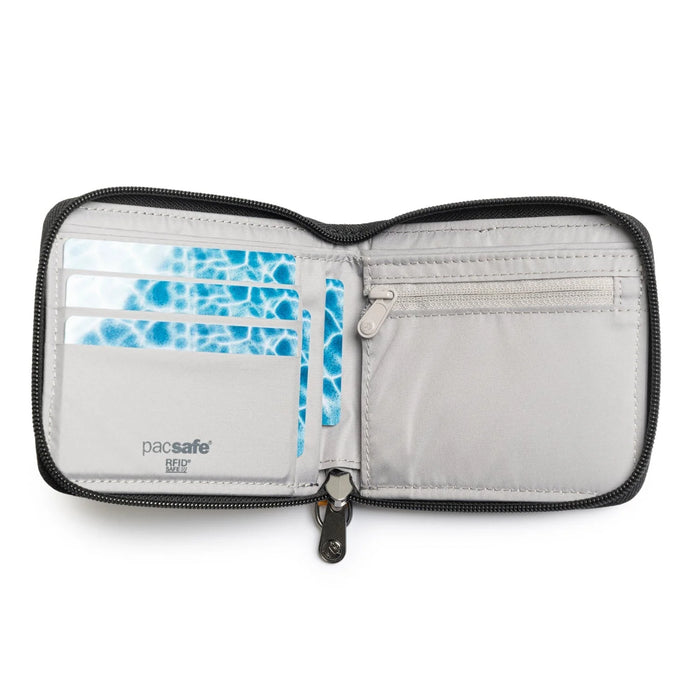 Pacsafe® RFIDsafe™ RFID Blocking Zip Around Wallet