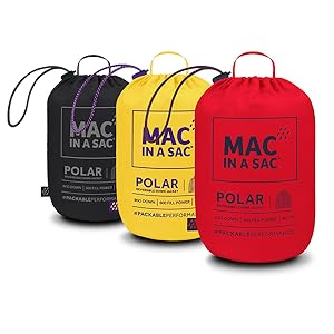 Mac In A Sac Origin Veste unisexe imperméable et respirante