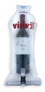 VinniBag Travel Wine Bottle Protector Jet Setter